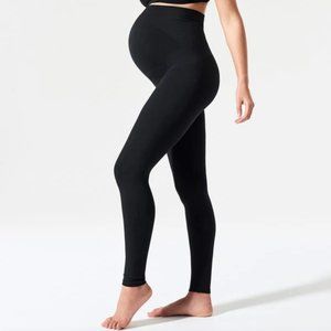 EUC BLANQI® EVERYDAY Maternity Belly Support Leggings | Black | Extra Large (XL)